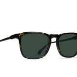 Wiley Sunglasses - Brindle Tortoise / Green