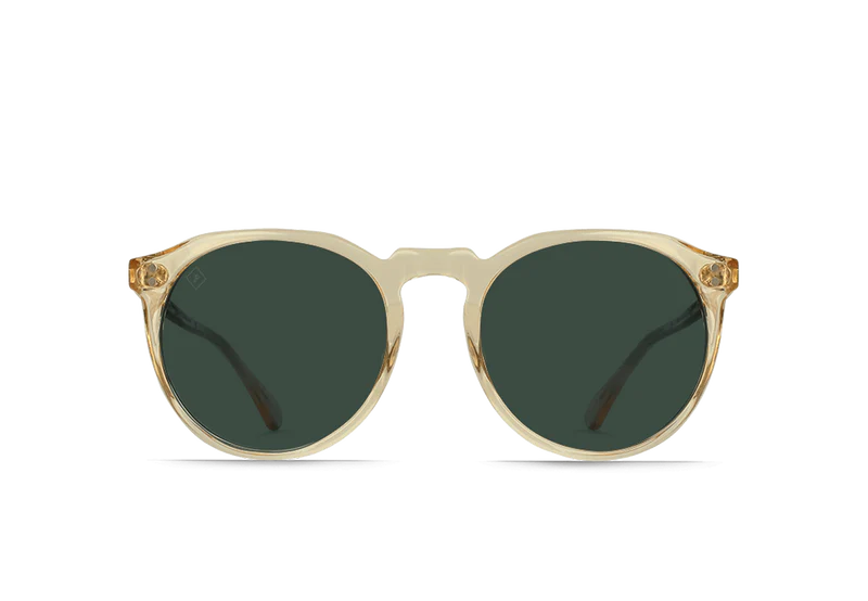 Remmy Sunglasses - Champagne Crystal / Green