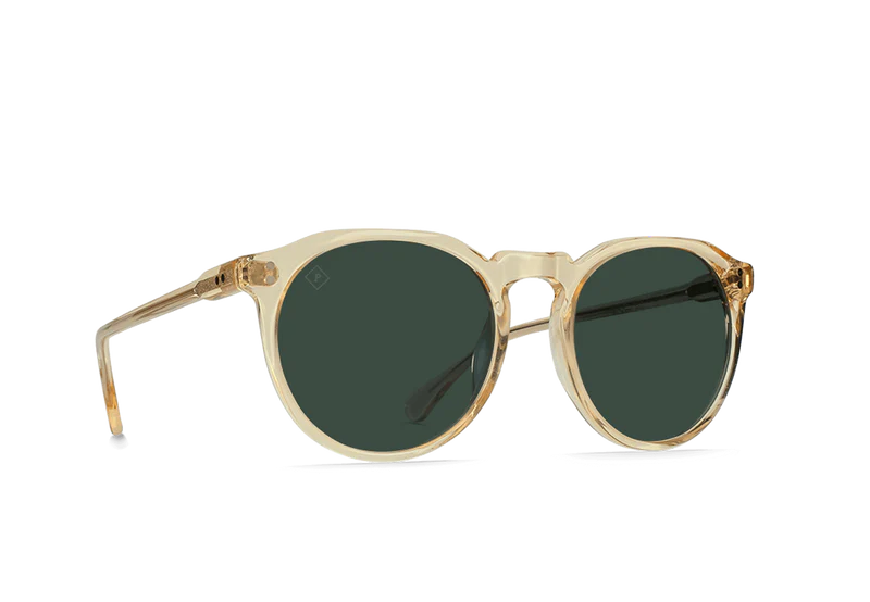 Remmy Sunglasses - Champagne Crystal / Green