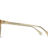 Remmy Sunglasses - Champagne Crystal / Green