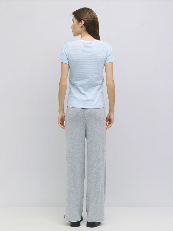 Jemima Top - Blue / White