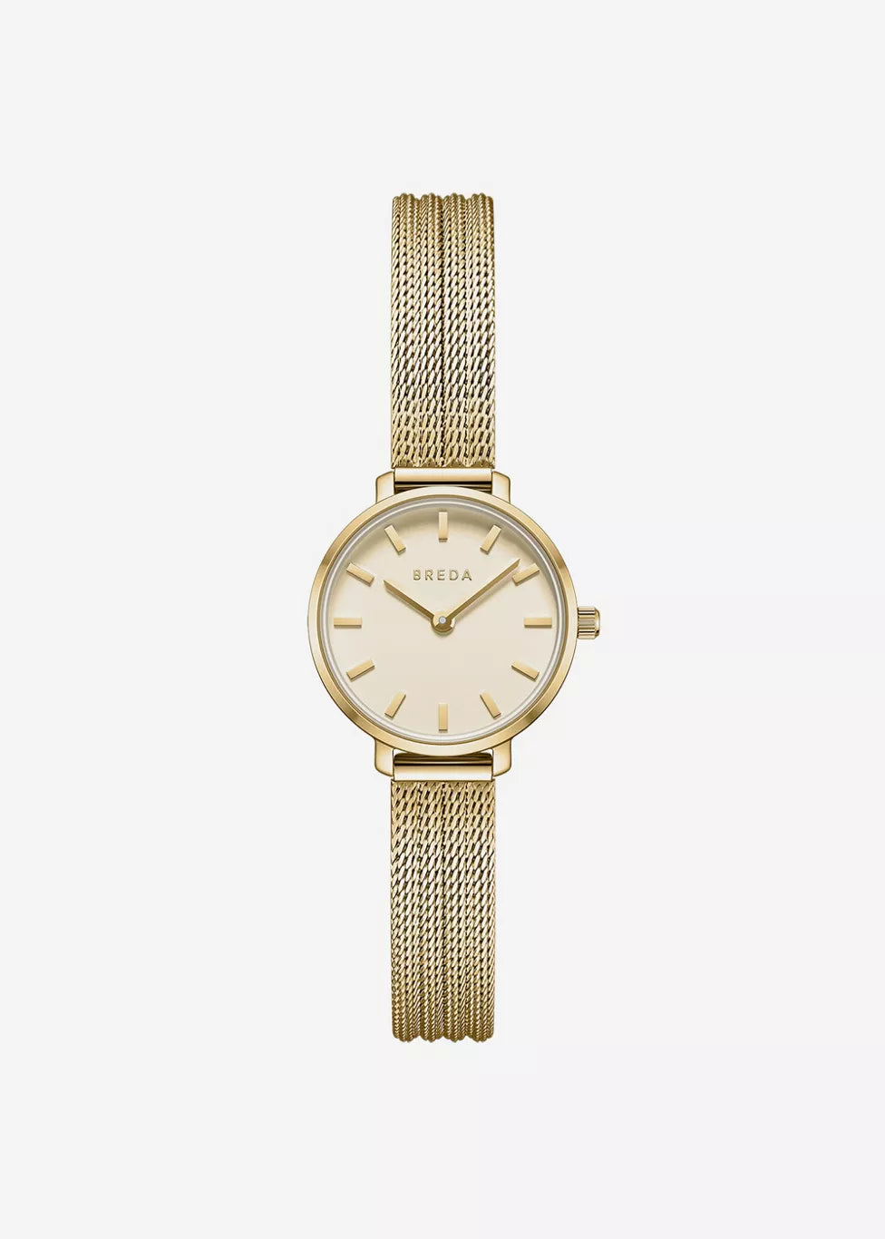Beverly Mesh Watch - Gold/ Gold
