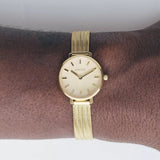 Beverly Mesh Watch - Gold/ Gold