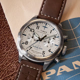 Waterbury Ace Chronograph 41mm Leather Strap Watch