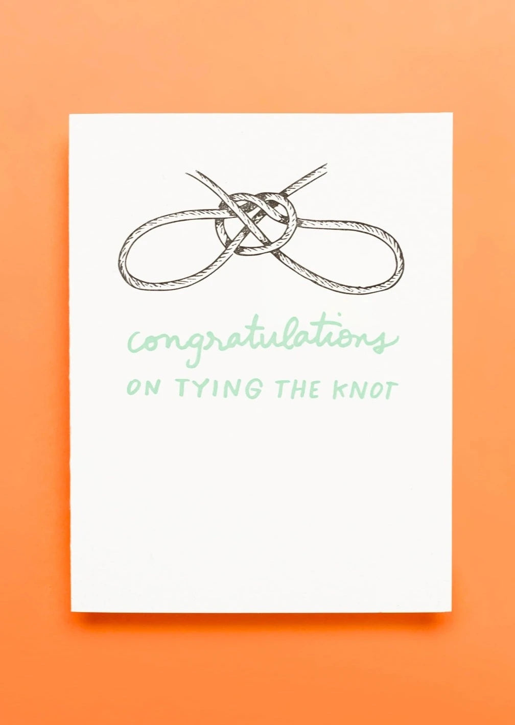 Tying The Knot Card