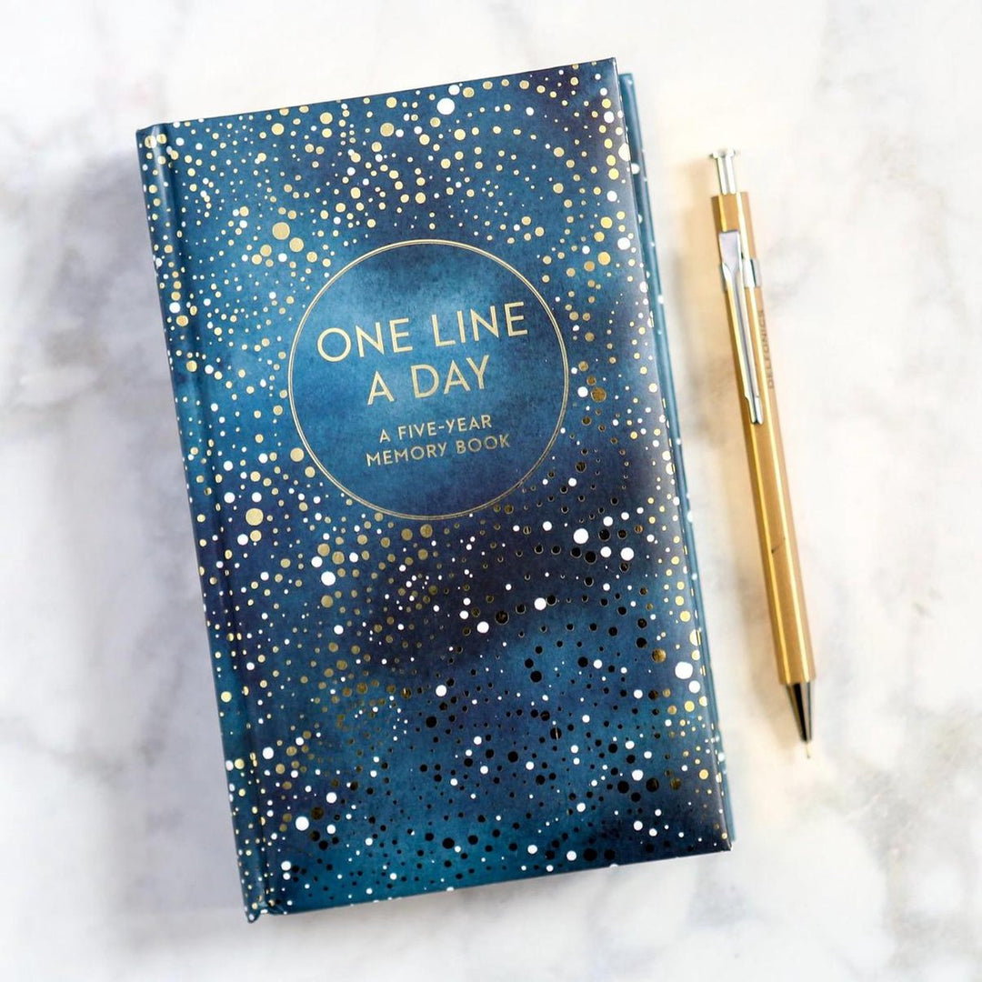 One Line A Day Journal - Celestial