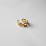 Chain Link Ring - Gold