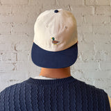 Embroidered Duck Hat - Blue