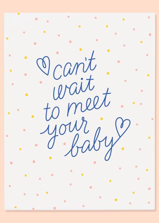 Meet Your Baby Card