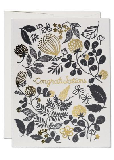 Clover Congratulations Card