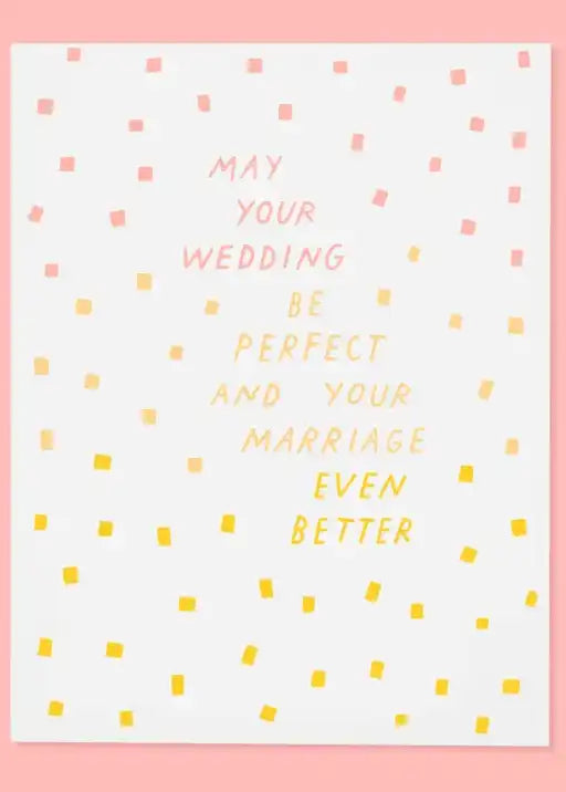 Perfect Wedding Card