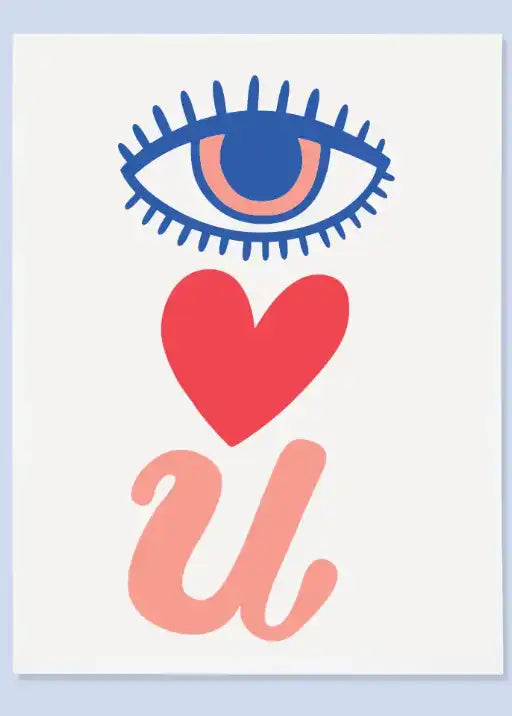 I Heart U Card