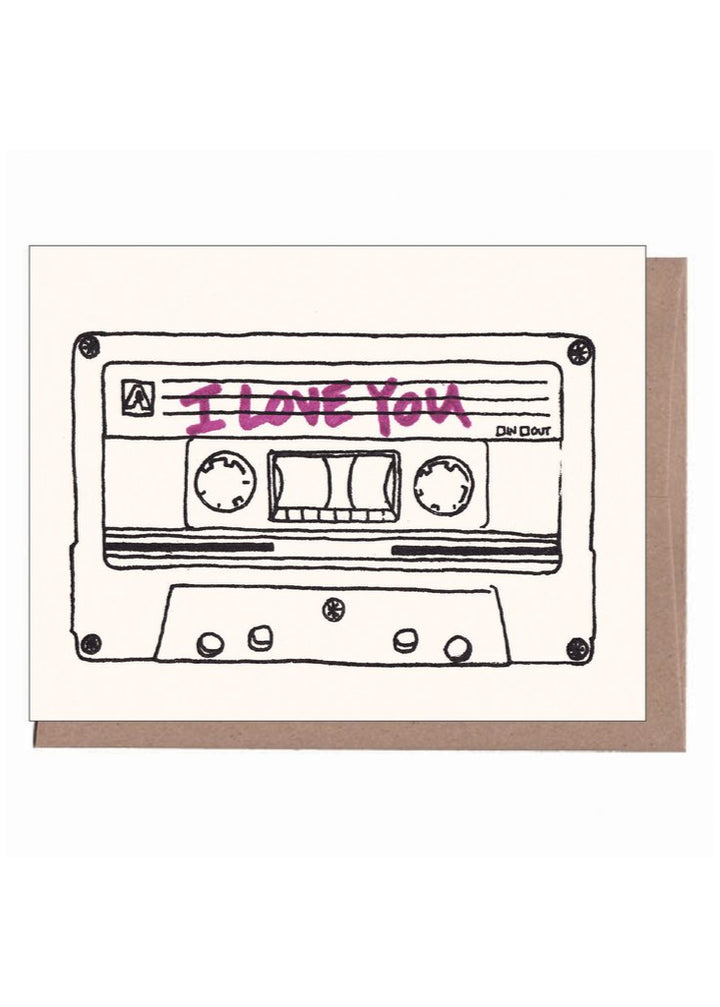 Mixtape Greeting Card