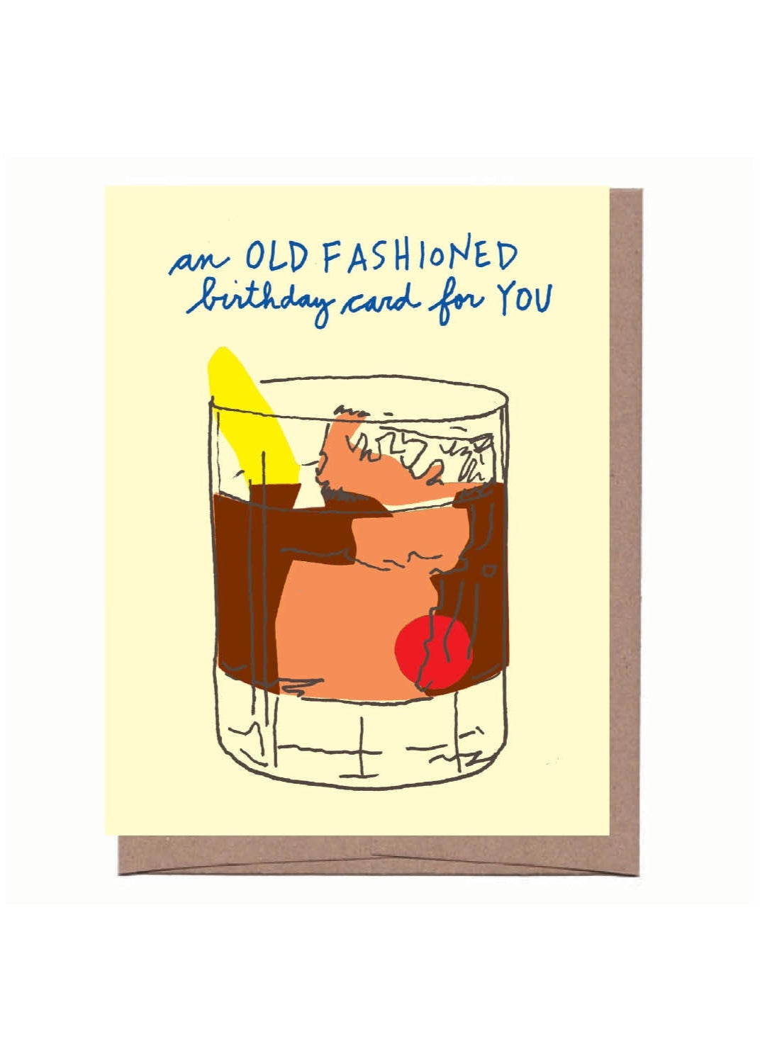 Old Fashioned Bday Card