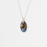 Tigers Eye Pendant Necklace