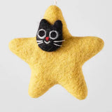 Felt Ornament - Star Cat