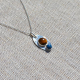 Tigers Eye Pendant Necklace
