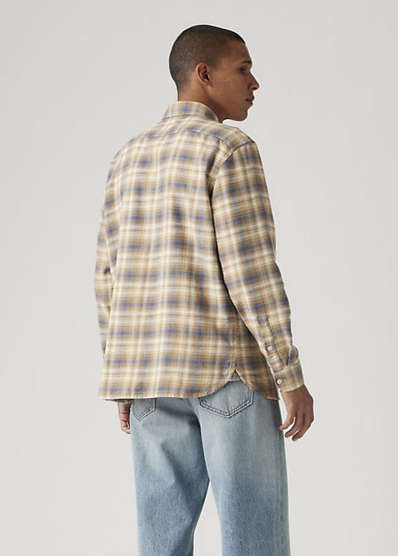 Jackston Worker Jacket - Andie Plaid Harvest Gold