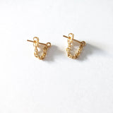 Rope Earrings - Gold