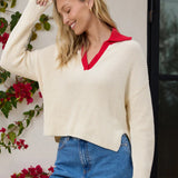 Riley Pullover - Paper Combo
