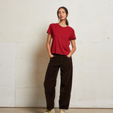 Harley Boxy Crew Tee - Maple