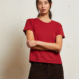 Harley Boxy Crew Tee - Maple