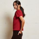 Harley Boxy Crew Tee - Maple