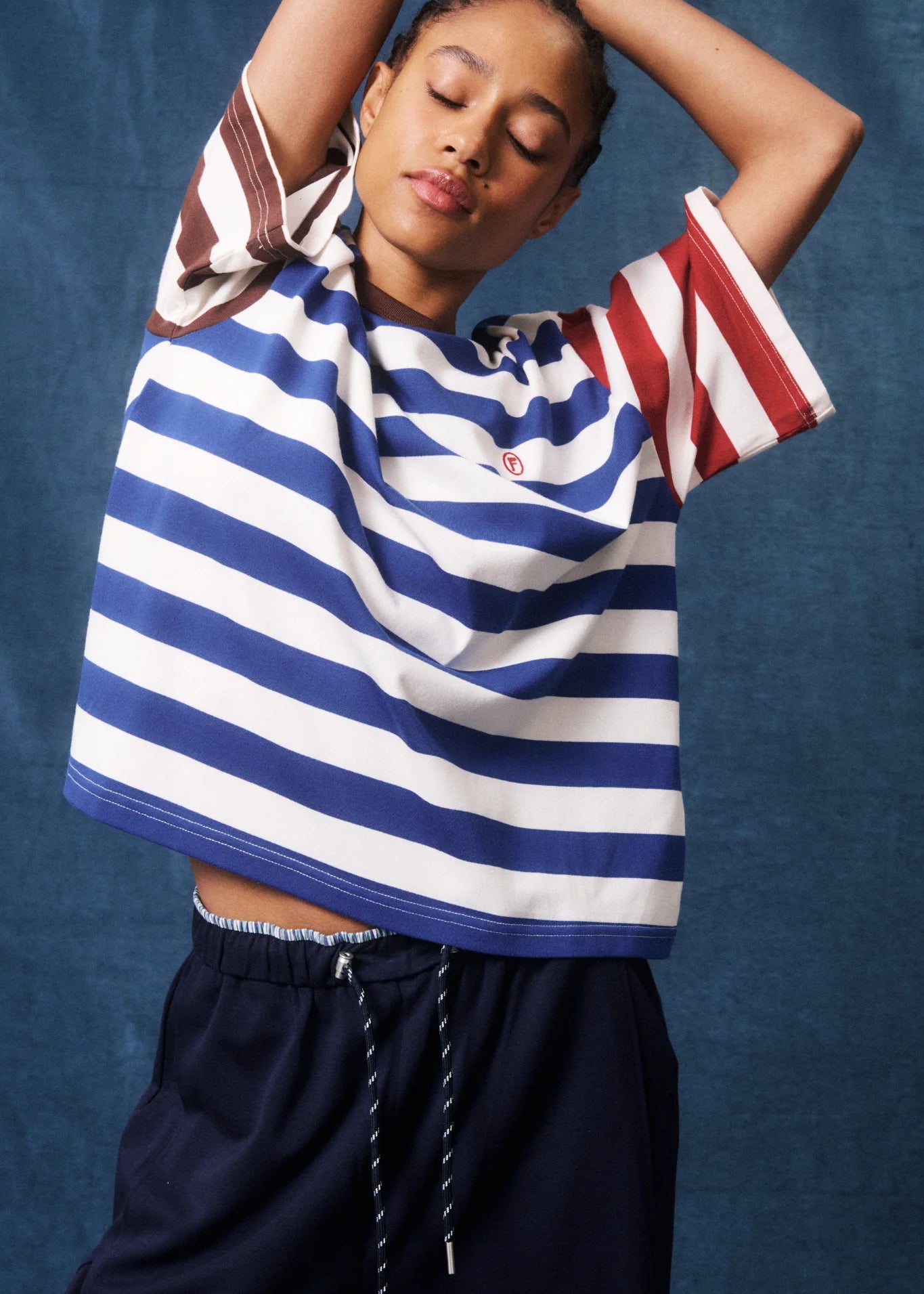 Chelem Tee Shirt - Blue Electrique