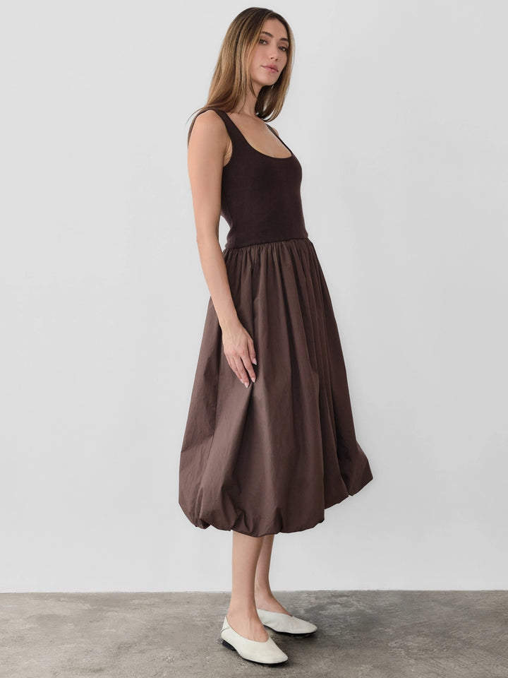 Bella Dress - Brown