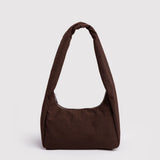 Small Nylon Meringue Bag - Coffee