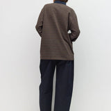 Sam Top - Brown / Navy