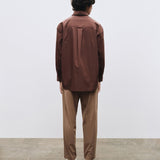 Oversize Shirt - Brown