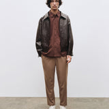 Oversize Shirt - Brown