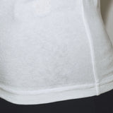 Roll Neck Jersey Top - White