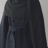 Alpaca Blend Scarf - Charcoal