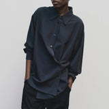 Textured Over Shirt - Navy