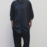 Textured Over Shirt - Navy