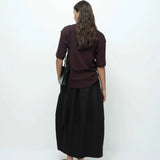 Oversized Tee Shirt - Dark Brown