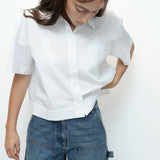 Barrel Leg Pants - Beige