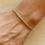 Rope Bracelet - Gold