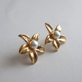 Bloom Earrings - Gold