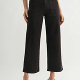 HR Cargo Pocket Wide Leg - Chocolate