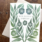 With Deepest Sympathy Card