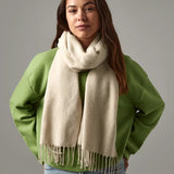 Woven Scarf - Almond
