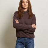 Heart Hoodie - Cocoa Powder