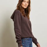 Heart Hoodie - Cocoa Powder