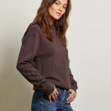 Heart Hoodie - Cocoa Powder