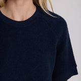 Kennedy Fleece Short Sleeve - Navy