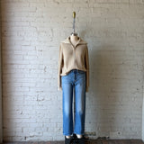 Laurie Full Zip Sweater - Rye