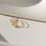 Barrel Ring - Gold